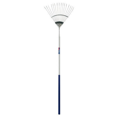 Photo of Spear And Jackson Select Stainless Steel Flexo Lawn Rake 1.6m