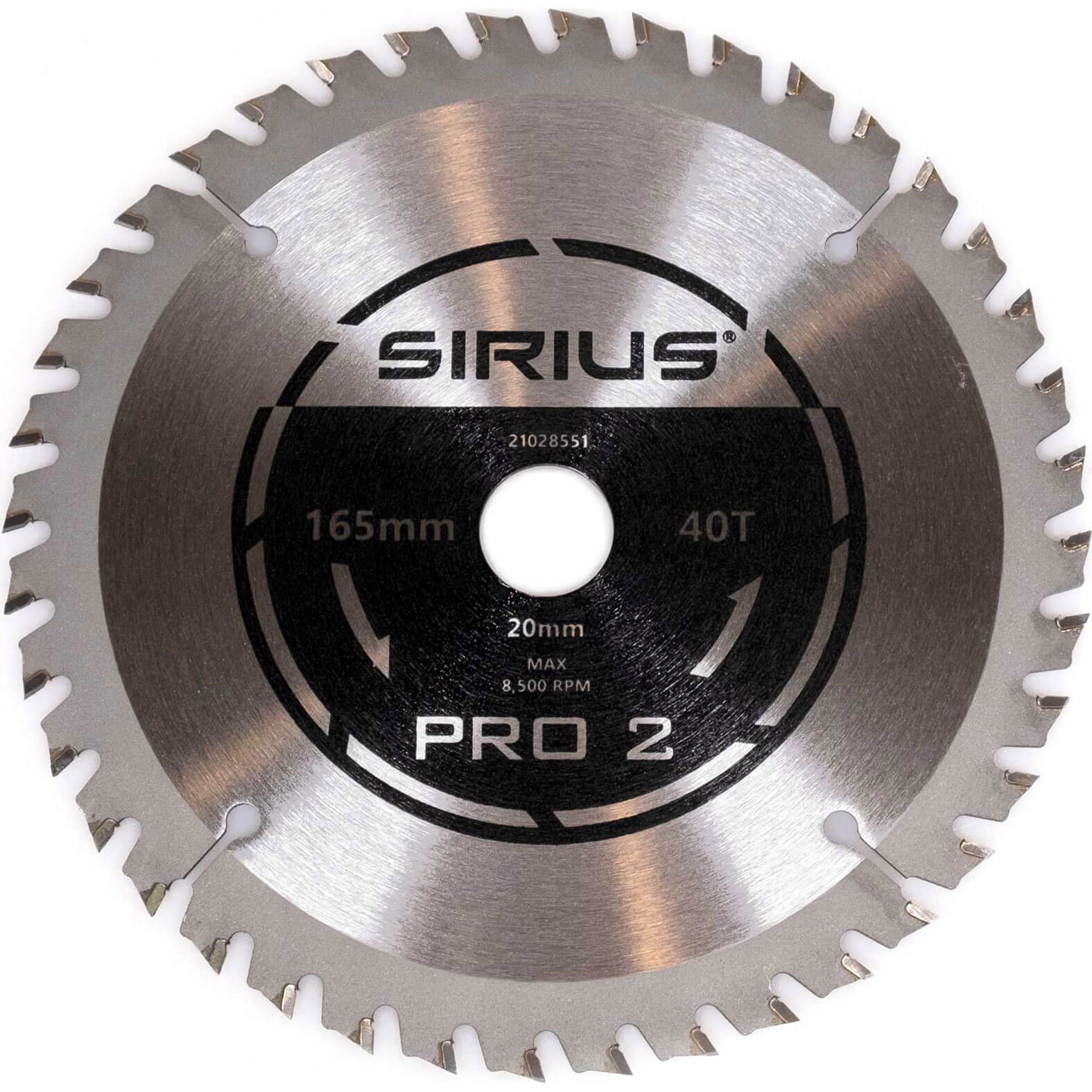 Photo of Sirius Pro 2 165mm Cordless Circular Saw Blade 165mm 40t 20mm