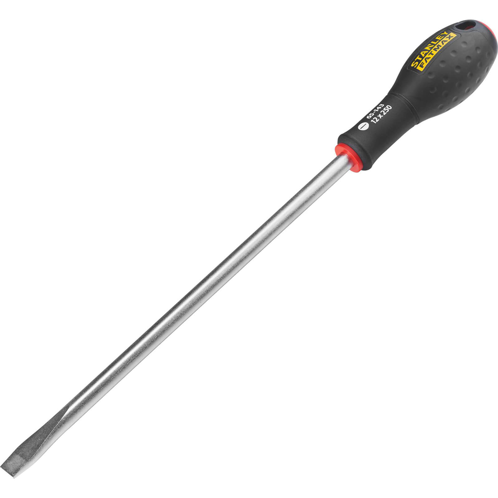 Photo of Stanley Fatmax Flared Slotted Screwdriver 12mm 250mm
