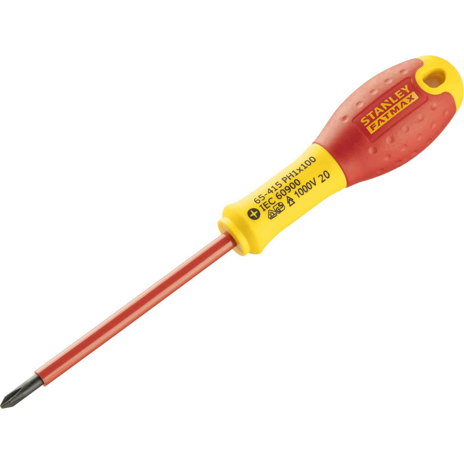 Photo of Stanley Fatmax Insulated Phillips Screwdriver Ph1 100mm