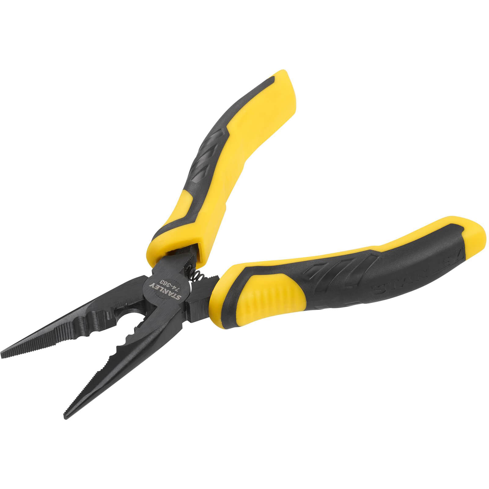 Photo of Stanley Controlgrip Long Nose Cutting Pliers 150mm