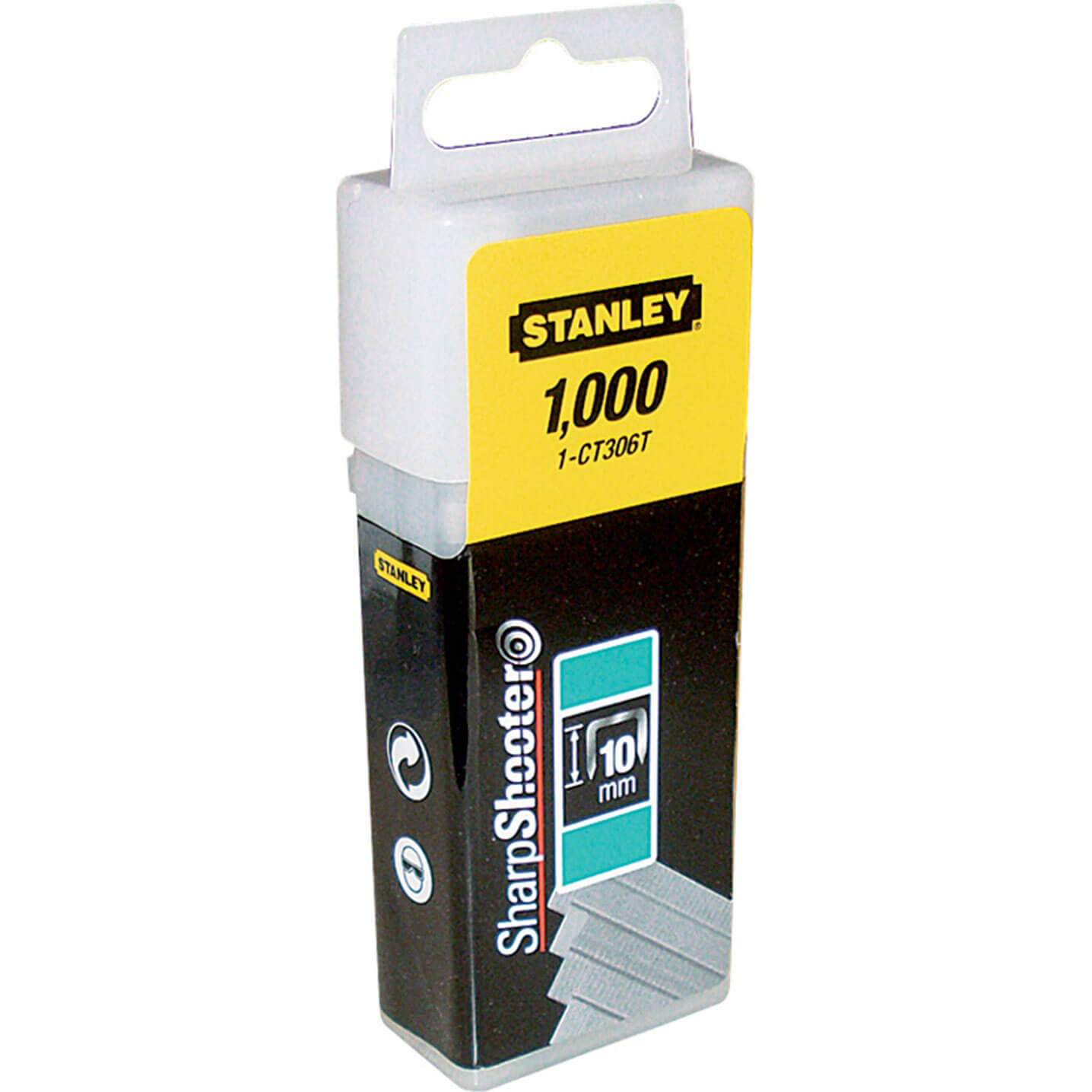 Photo of Stanley Flat Narrow Crown Staples 8mm Pack Of 1000