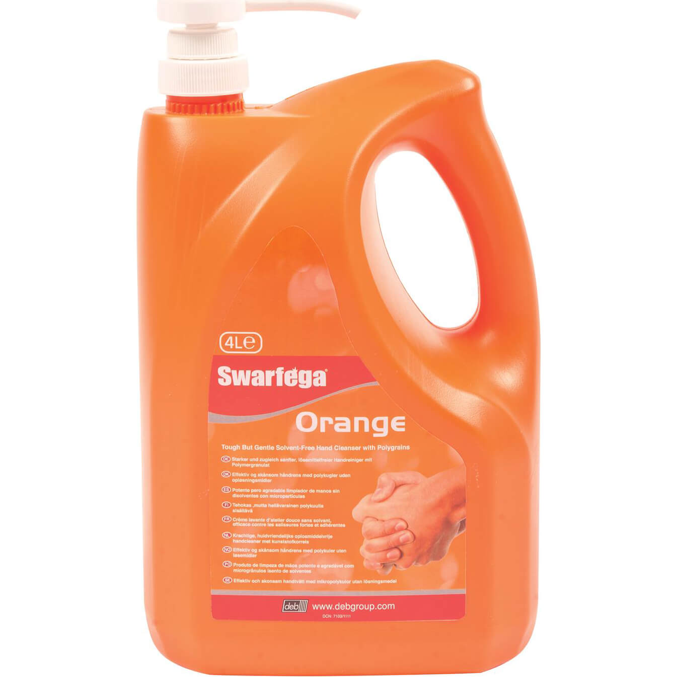 Photo of Swarfega Orange Heavy Duty Hand Cleaner 4l