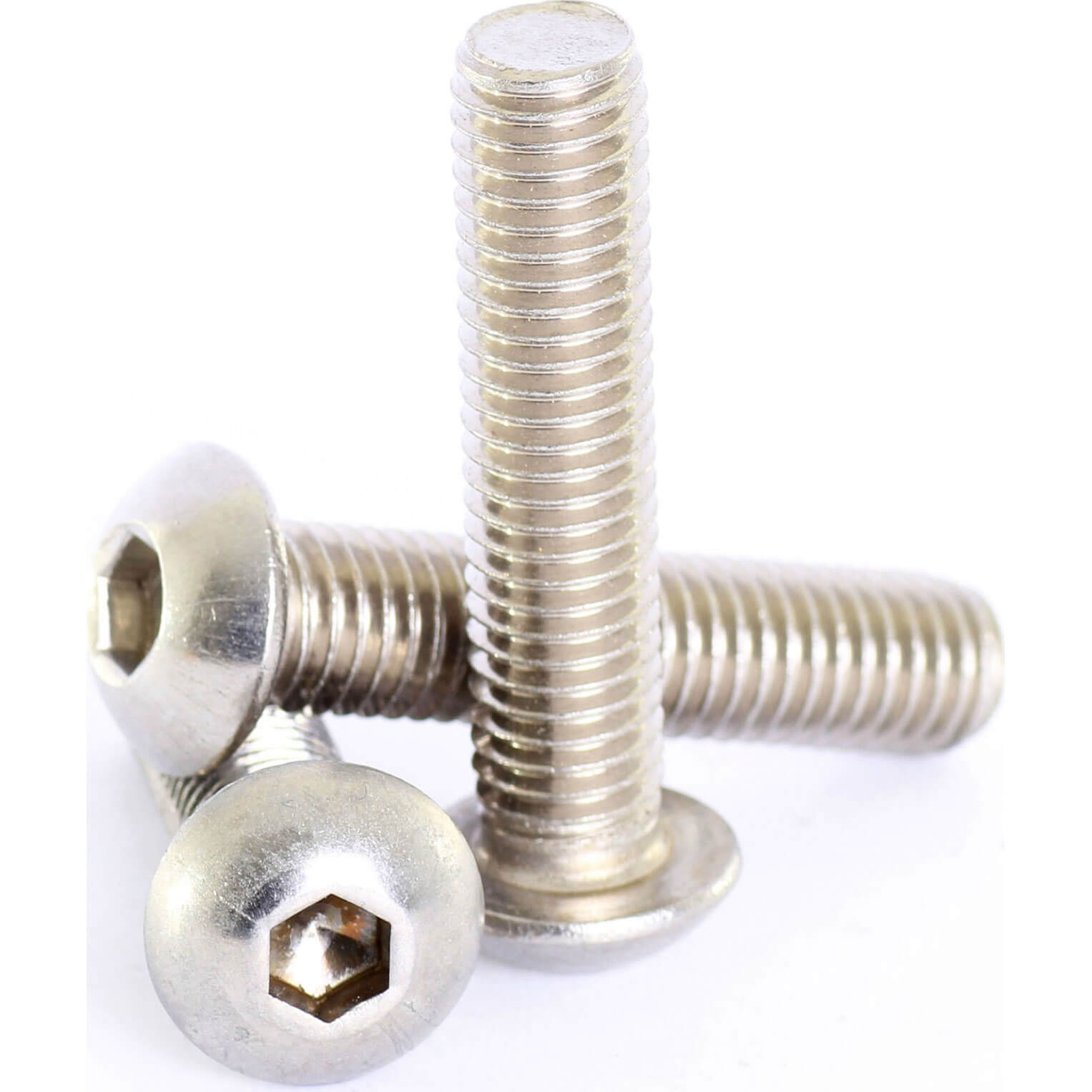 Photo of Sirius Button Head Socket Screws A2 304 Stainless Steel M5 8mm Pack Of 1