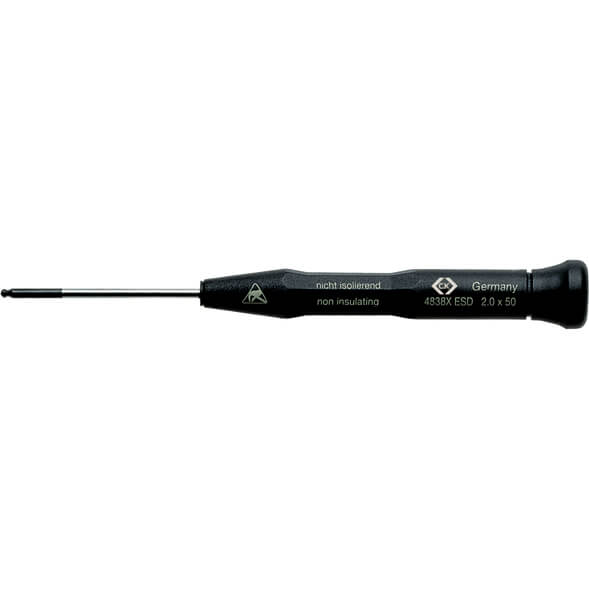 Photo of Ck Xonic Esd Precision Ball End Hex Screwdriver 1.5mm 50mm