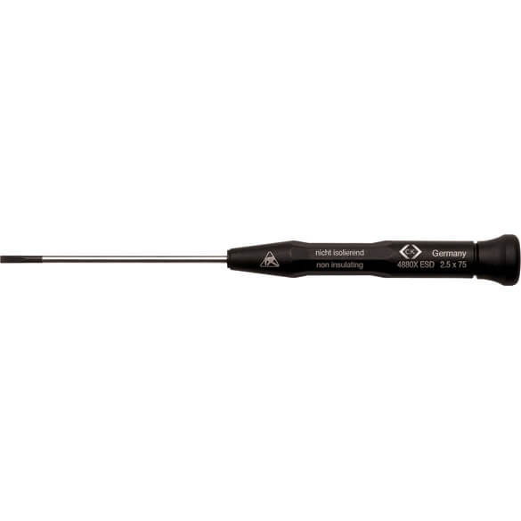 Photo of Ck Xonic Esd Precision Parallel Slotted Screwdriver 3mm 100mm