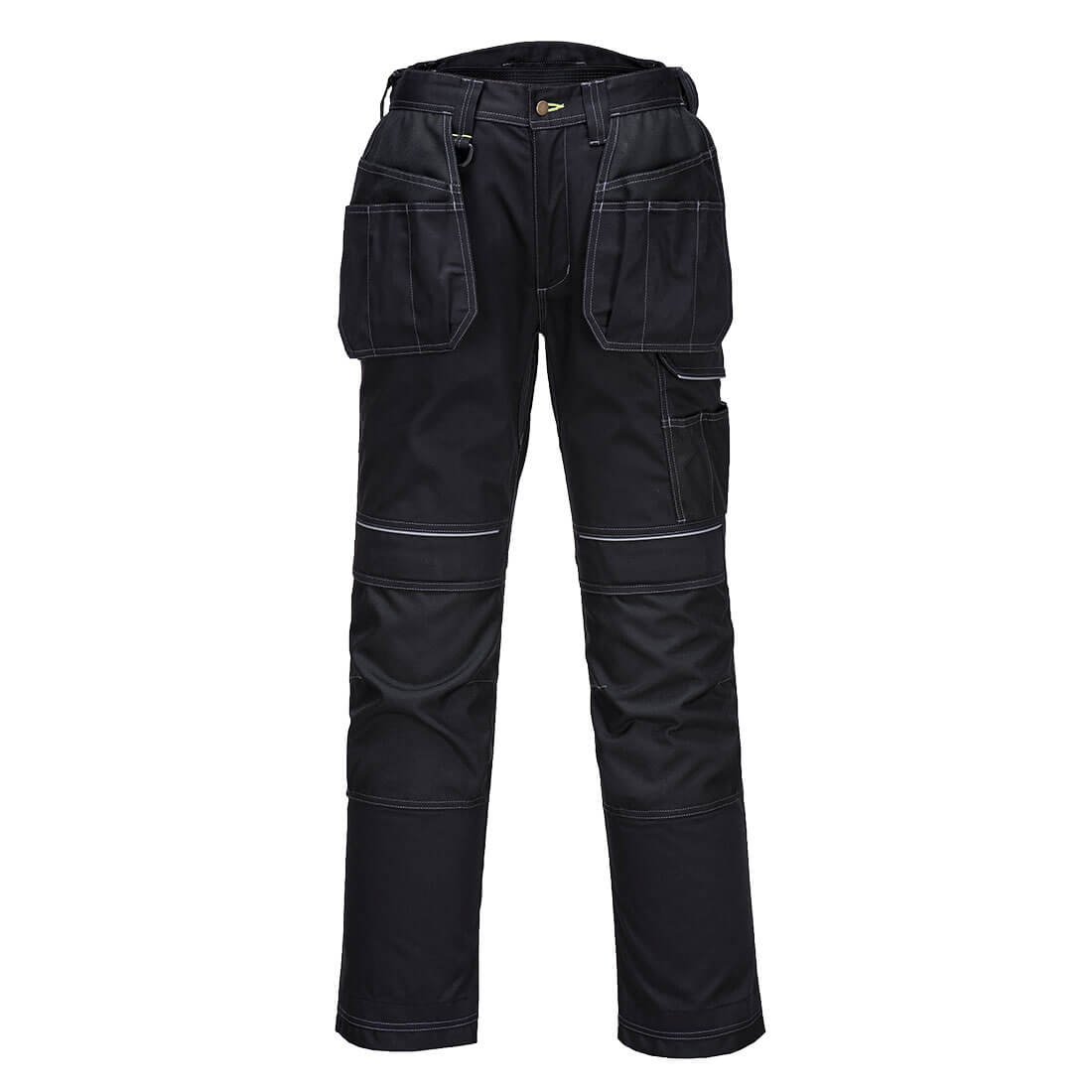 Photo of Pw3 Mens Urban Holster Work Trousers Black 40