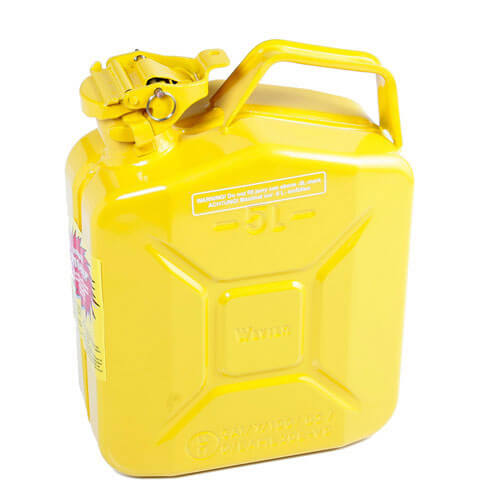 Photo of Sirius Explosion Safe Metal Jerry Can 5l Yellow