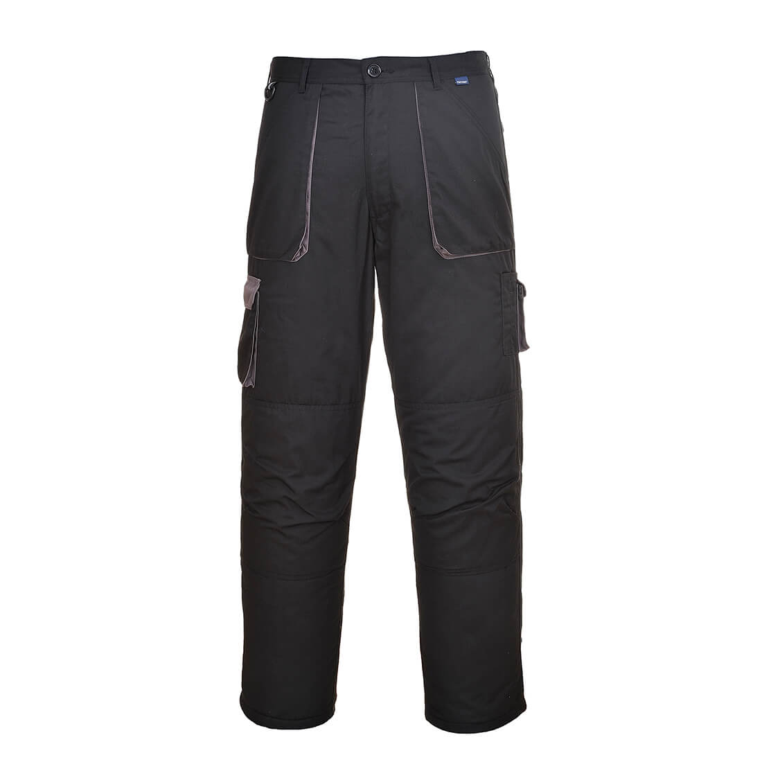 Photo of Portwest Tx16 Contrast Lined Trousers Black S