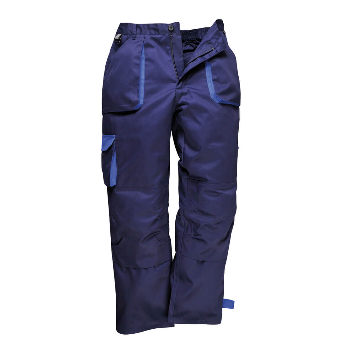 Photo of Portwest Tx16 Contrast Lined Trousers Navy 2xl