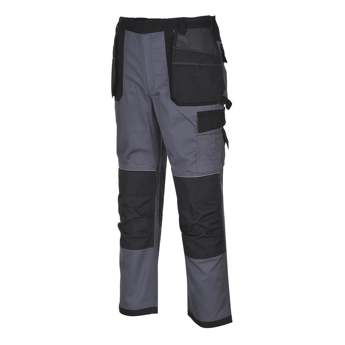 Photo of Portwest Tx32 Dresden Holster Trousers Grey/ Black Xl