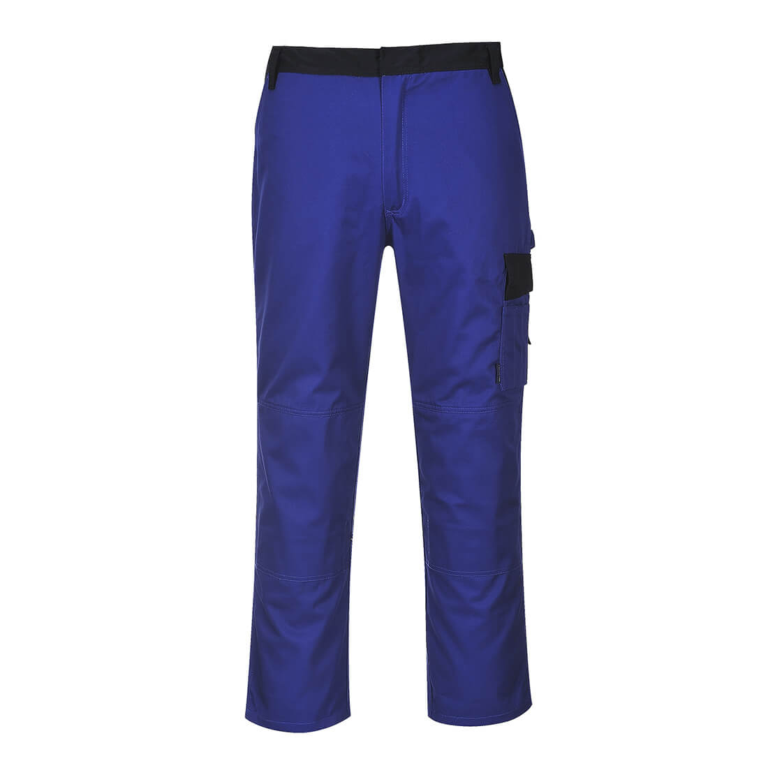 Photo of Portwest Tx36 Munich Trousers Navy / Royal Extra Large 31