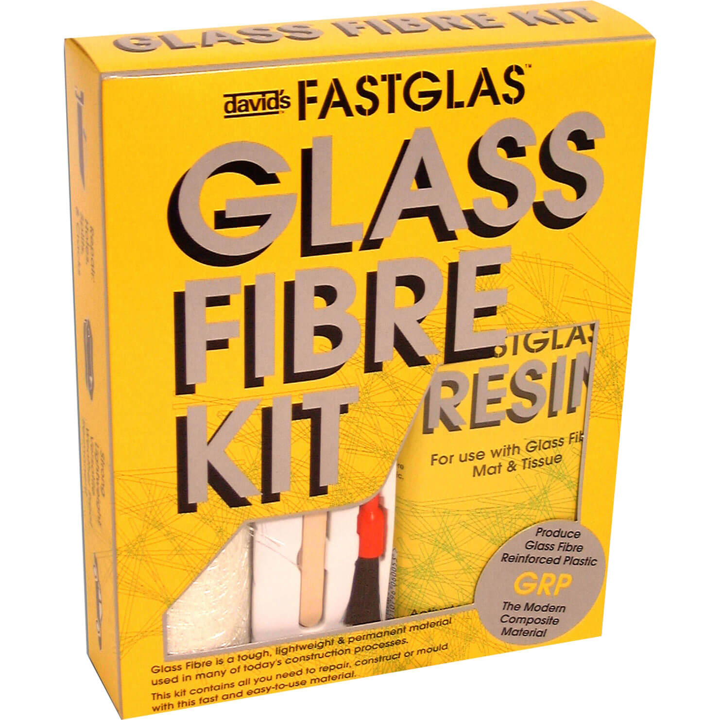 Photo of Upo Isopon Fastglas Resin And Glass Fibre Kit L