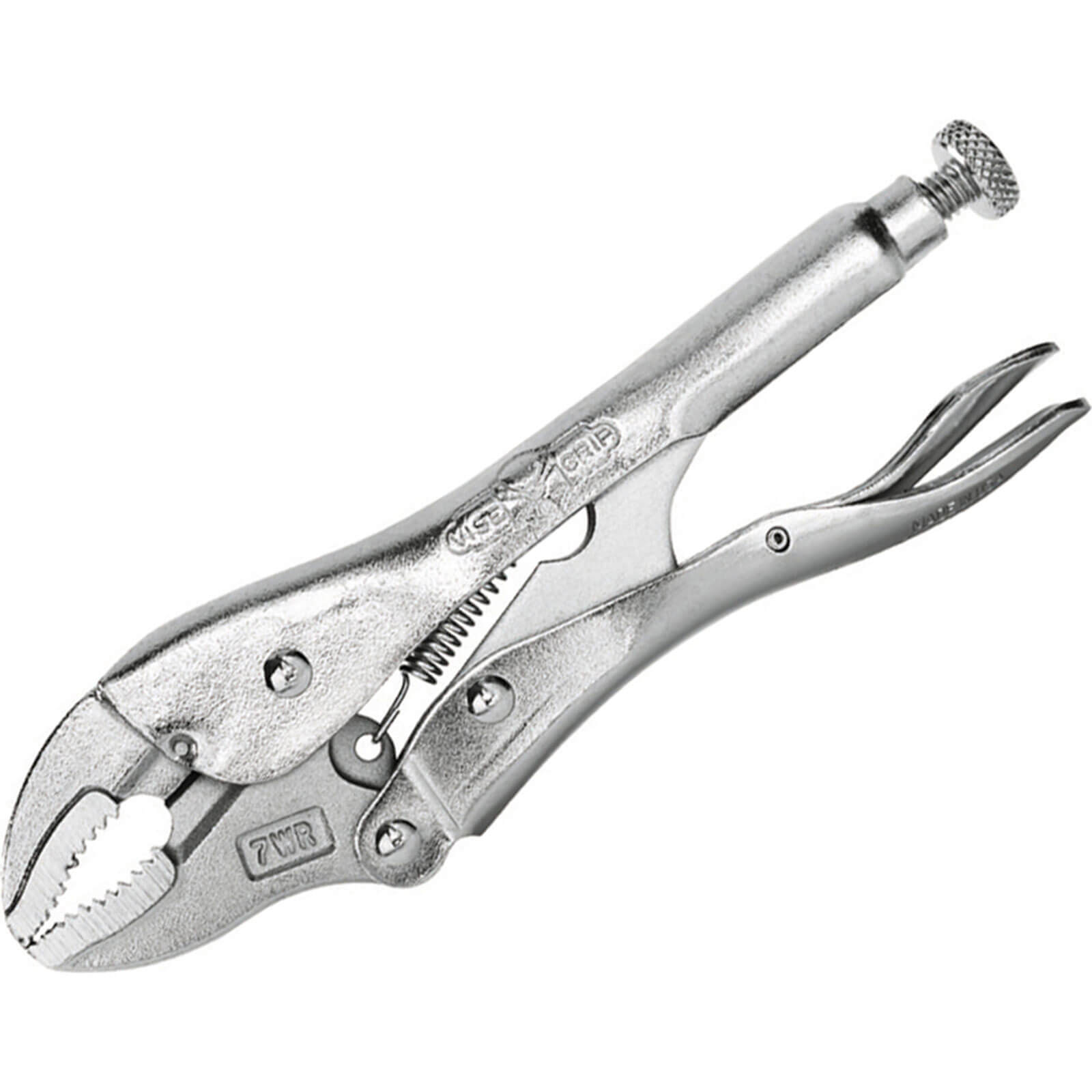 Photo of Irwin Vise Grip Curved Jaw Wire Cutting Locking Pliers 180mm