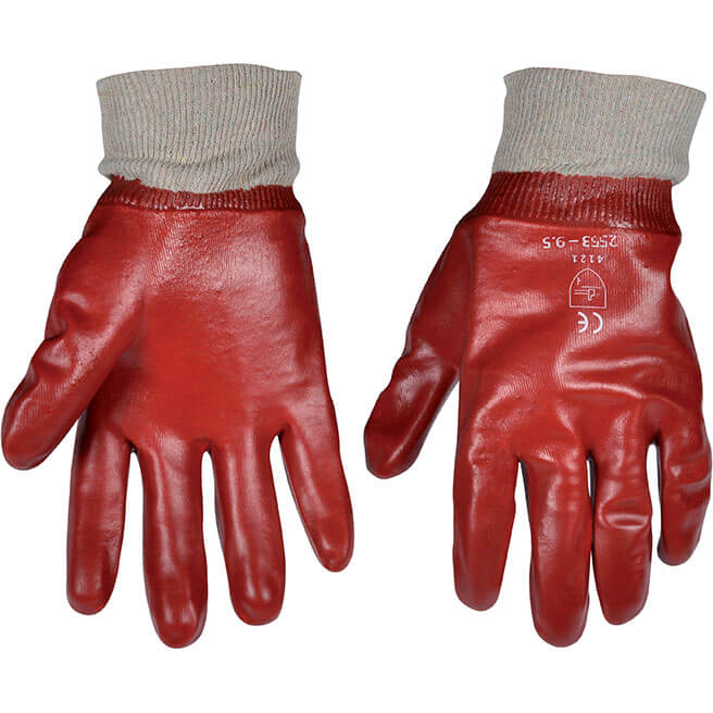Photo of Vitrex Pvc Knit Wrist Gloves One Size