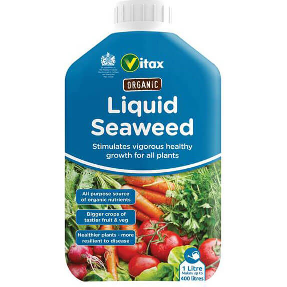 Photo of Vitax Organic Liquid Seaweed Fertiliser 1l