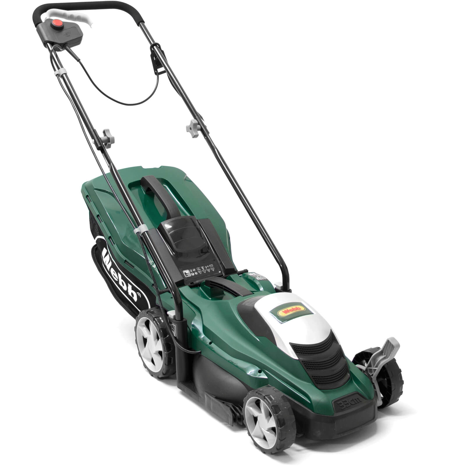Photo of Webb Weer33 Classic Rotary Lawnmower 335mm 240v