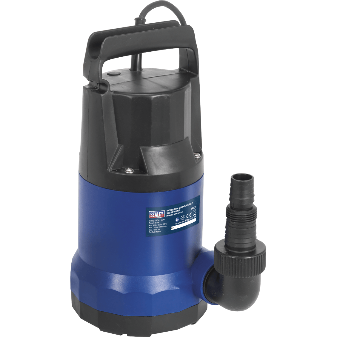 sealey-wpc100-submersible-clean-water-pump-submersible-water-pumps