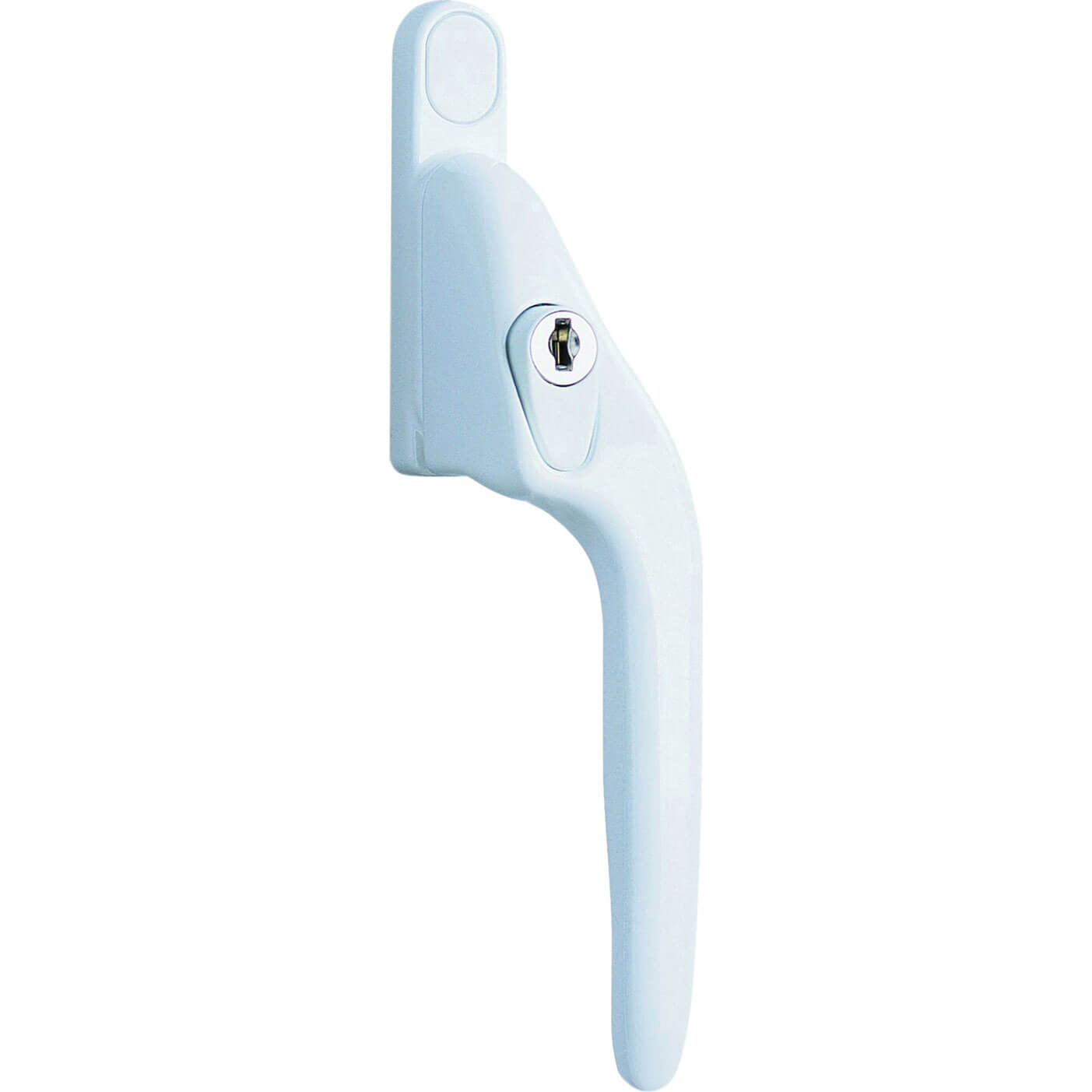 Photo of Yale Right Offset Locking Pvcu Window Handle White Pack Of 1