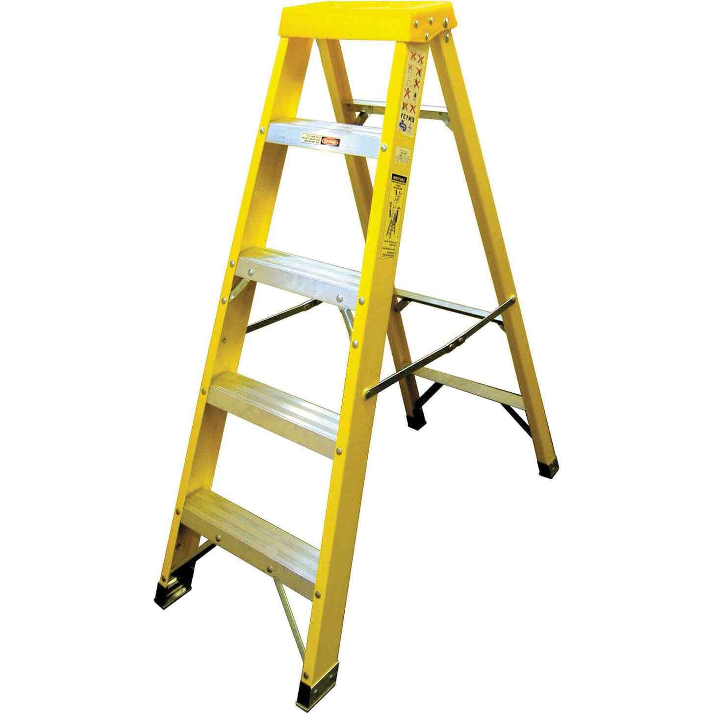 Photo of Zarges Fibreglass Swingback Step Ladder 5