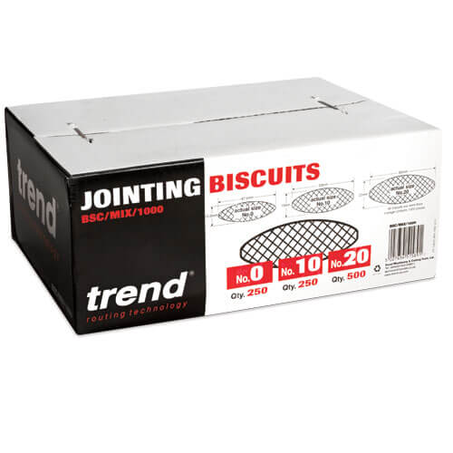 Photo of Trend Wood Jointing Biscuits Assorted Pack Of 1000