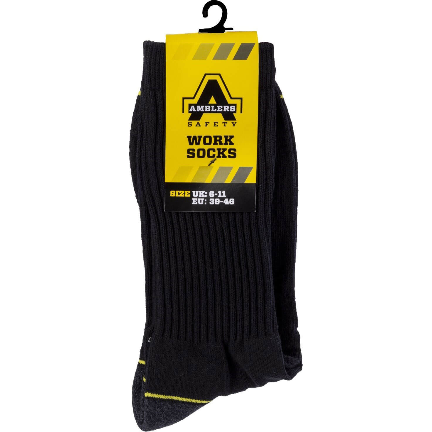 Photo of Amblers Safety Heavy Duty Work Socks 3 Pack 11 - 14