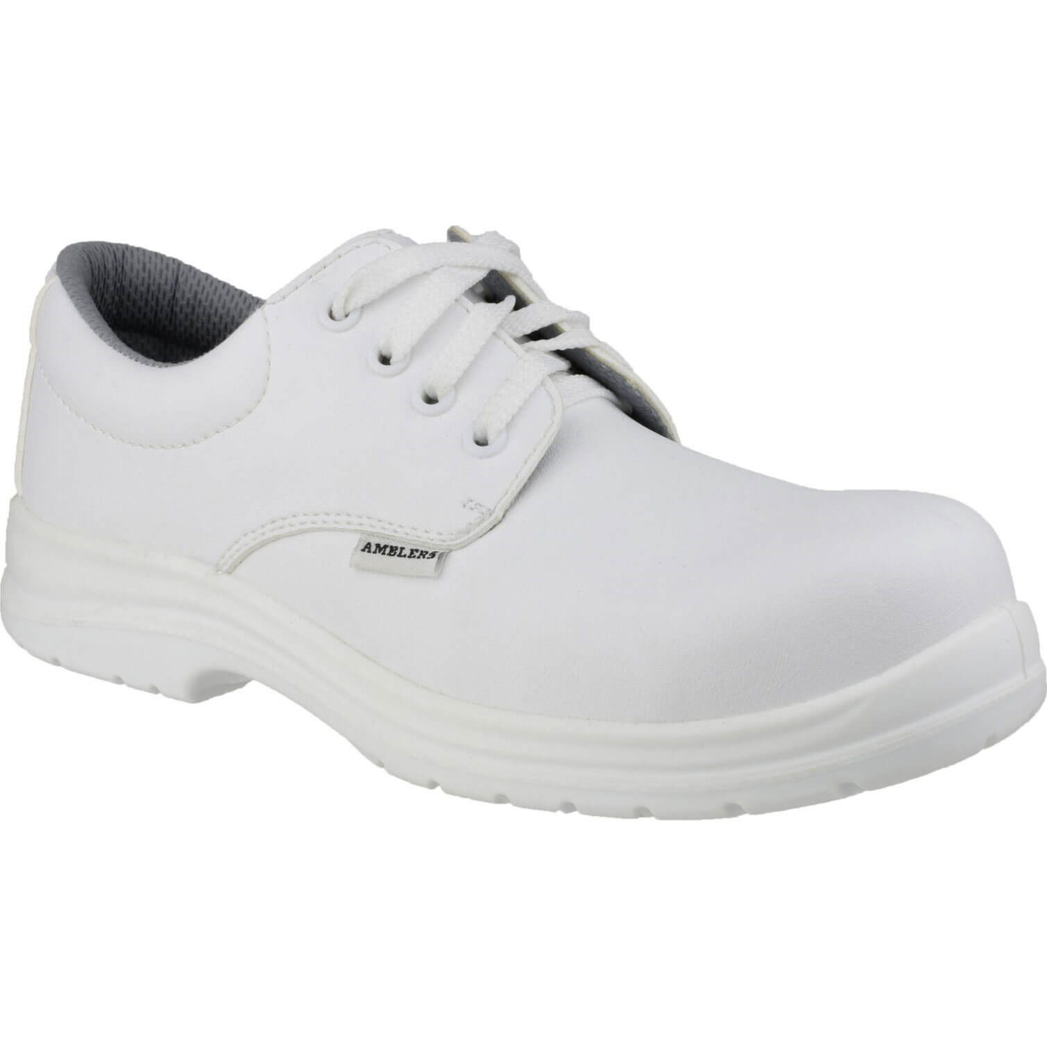 Photo of Amblers Safety Fs511 Metal-free Water-resistant Lace Up Safety Shoe White Size 8