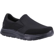 Skechers McAllen Mens Slip Resistant Wide Fit Shoes Work Shoes