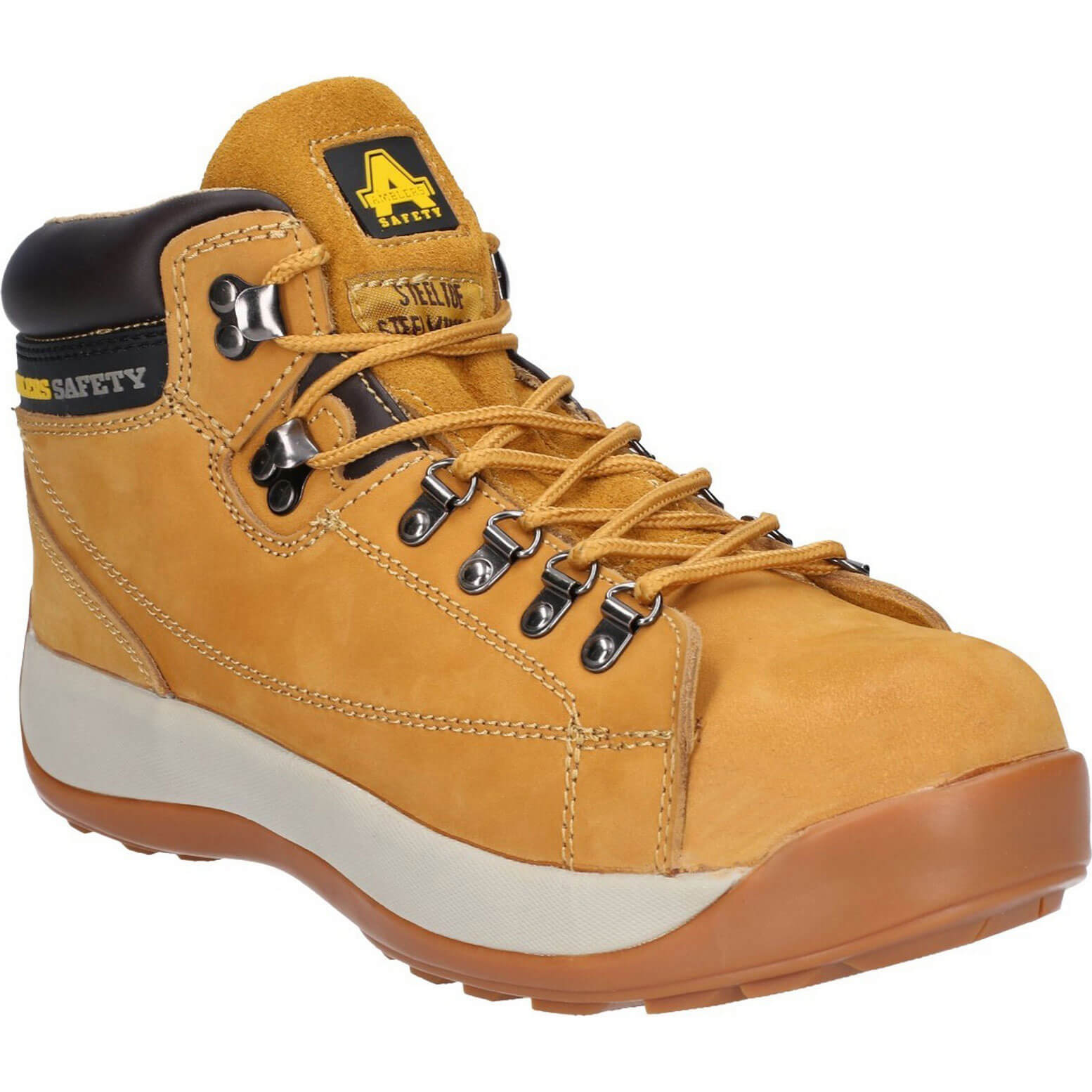 Photo of Amblers Mens Safety Fs122 Hardwearing Safety Boots Honey Size 11