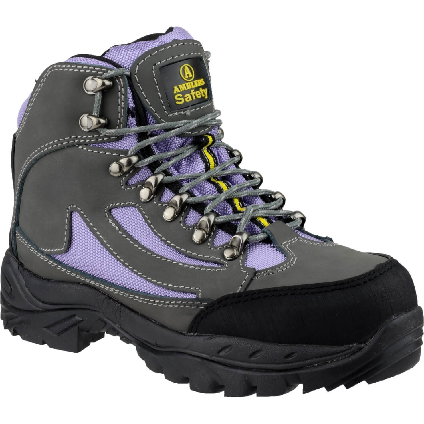 Photo of Amblers Mens Safety Fs91 Hardwearing Hiker Safety Boots Grey Size 4