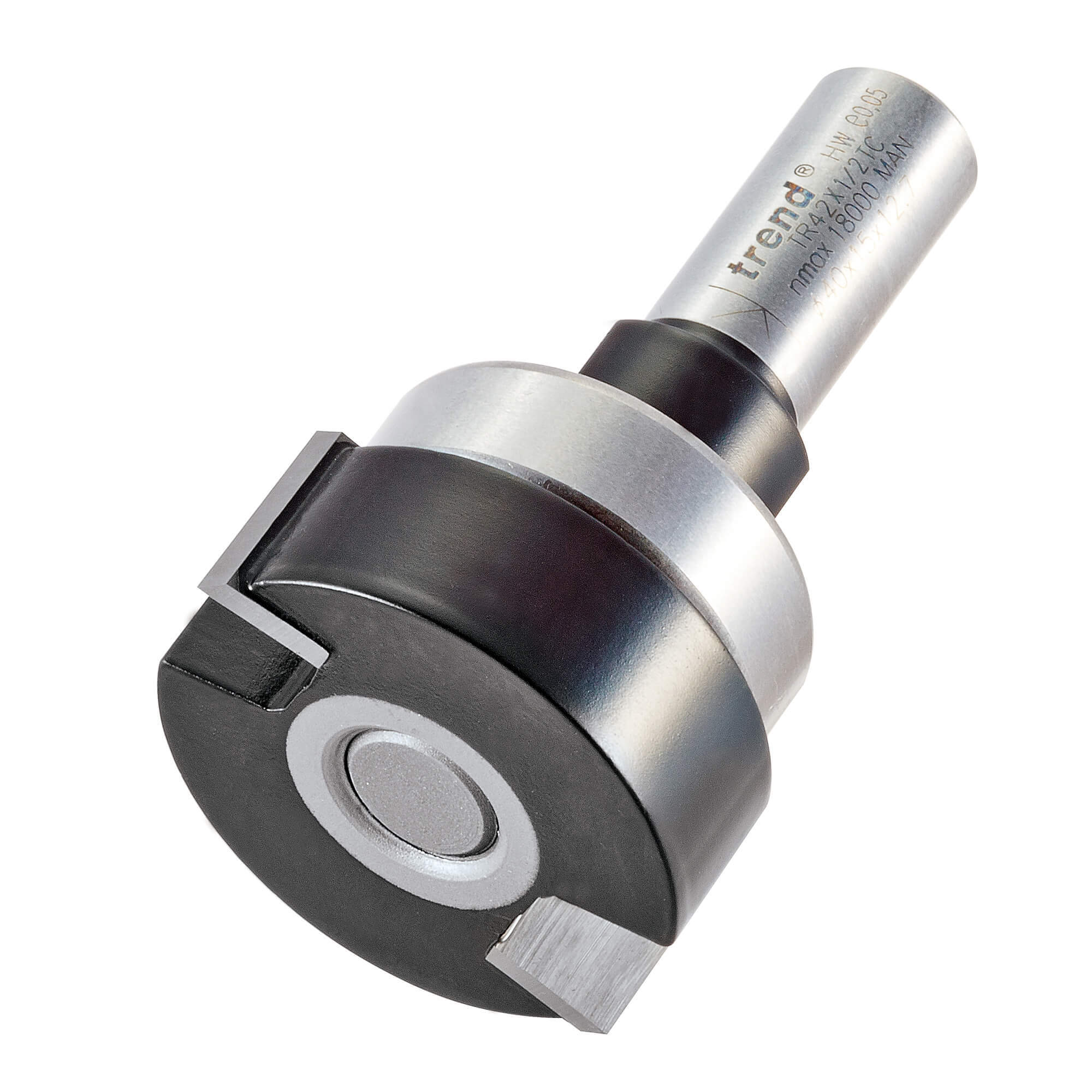 Photo of Trend Trade Bearing Guided Intumescent Router Cutter 15mm 40mm 1/2